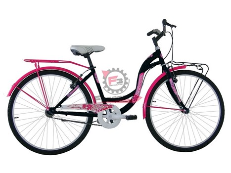 BICI CTB 26 TAYLOR DONNA 1V NERA/FUX