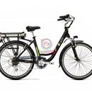 BICI ELETTRICA 26 CRYSTAL NERA