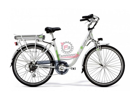 BICI ELETTRICA 26 CRYSTAL BIANCA