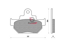 PASTIGLIE FRENO MOTO FD0092 (SR)