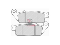 PASTIGLIE FRENO SCOOTER FD0132 (SR)