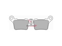 PASTIGLIE FRENO MOTO FD0348 (SR)