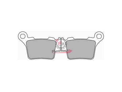 PASTIGLIE FRENO MOTO FD0348 (SR)