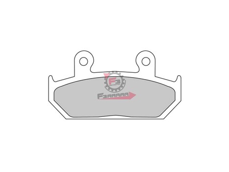 PASTIGLIE FRENO MOTO FD0105 (SR)