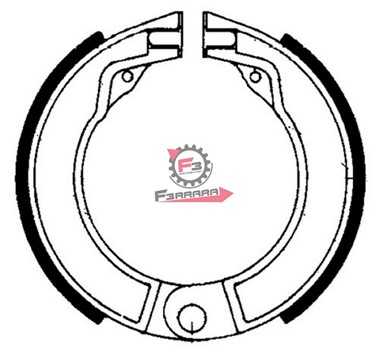 GANASCE FRENO VESPA 125/150 62 (SR)