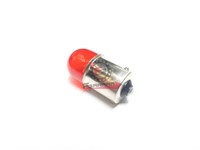 LAMPADA 12W 5W SFERA BA15S ROSSA