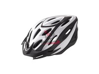 CASCO ADULTO OUT-MOULD L BIANCO/NERO