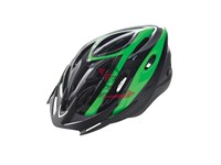 CASCO ADULTO OUT-MOULD L NERO/VERDE