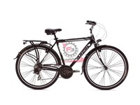 BICI UOMO 28 STYLO 7V NERO/BIANCO