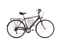 BICI UOMO 28 TRENDY 7V TITANIO/ROSSO