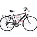 BICI UOMO 28 TRENDY 7V TITANIO/ROSSO