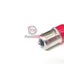 LAMPADA 12V 10W SFERA BA15S ROSSA