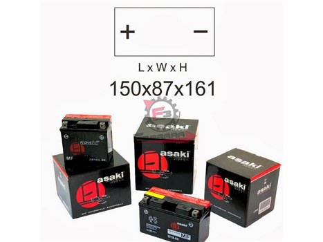 BATTERIA CBTX16-BS CON ACIDO ASAKI