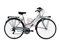 BICI CTB 28 DONNA 6V ARGENTO/BIANCO