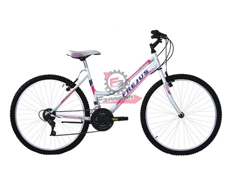 BICI MTB 26 DONNA 18V BIANCO/FUXIA