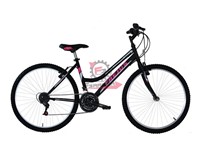 BICI MTB 26 DONNA 18V NERO/FUXIA