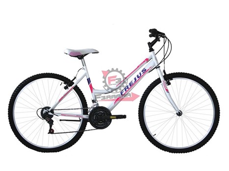 BICI MTB 24 DONNA 18V BIANCO/FUXIA