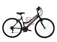 BICI MTB 24 DONNA 18V NERO/FUXIA