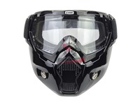 OCCHIALI CGM MASK NERO LUCIDO