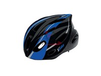 CASCO ADULTO NERO BLU M 53-56