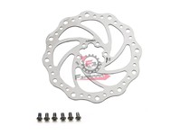 DISCO FRENO BICI 160MM 140GR