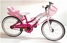 BICI BIMBA 20 VIKI LOVE BIANCO/ROSA