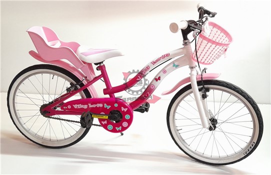 BICI BIMBA 20 VIKI LOVE BIANCO/ROSA