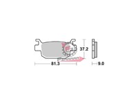 PASTIGLIE FRENO FD0401 SINT (SR)