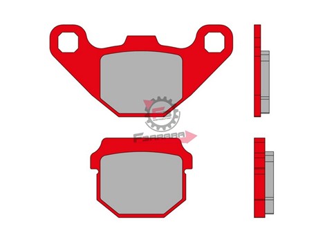 PASTIGLIE FRENO FD0085 MHR (SR)