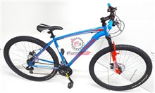 BICI MTB 29 UOMO 24V H43 BLU/ROSSO