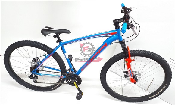 BICI MTB 29 UOMO 24V H48 BLU/ROSSO