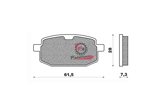 PASTIGLIE FRENO FD0175 NEWFREN (SR)