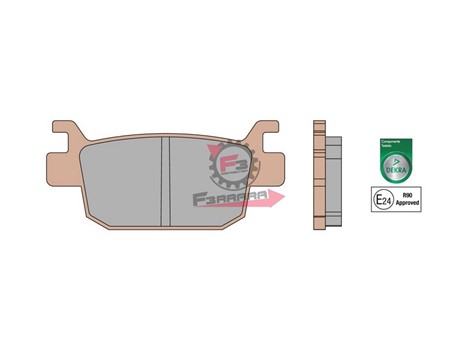 PASTIGLIE FRENO FD0401 MHR SYNT (SR)
