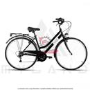 BICI DONNA 28 DOSSO 7V NERO MYLAND