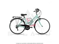 BICI DONNA 28 CORSO 7V VERDE MYLAND