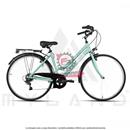 BICI DONNA 28 CORSO 7V VERDE MYLAND