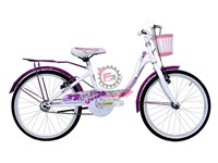 BICI BIMBA 20 TAYLOR BIANCO/FUXIA