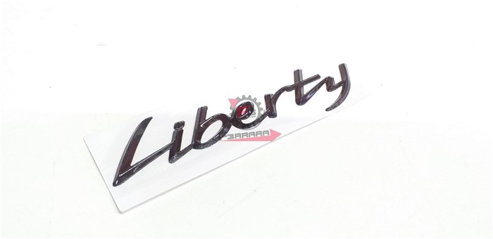 TARGHETTA LIBERTY IGET NERA