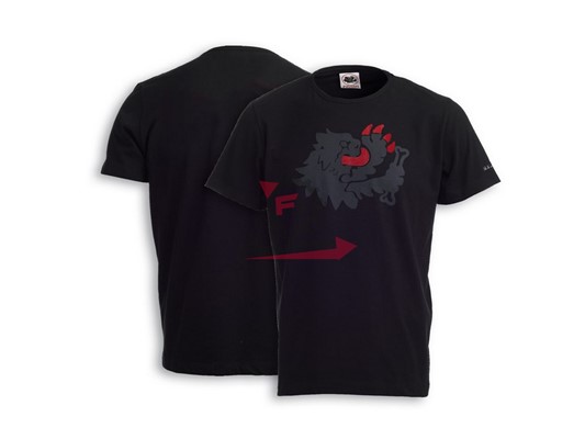 MAGLIETTA T-SHIRT LION NERA (S)