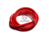 CAVO CANDELA D.7 LUNGO 50 CM ROSSO