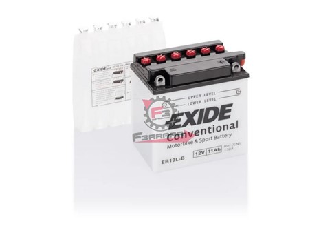 BATTERIA YB10L-B CON ACIDO EXIDE