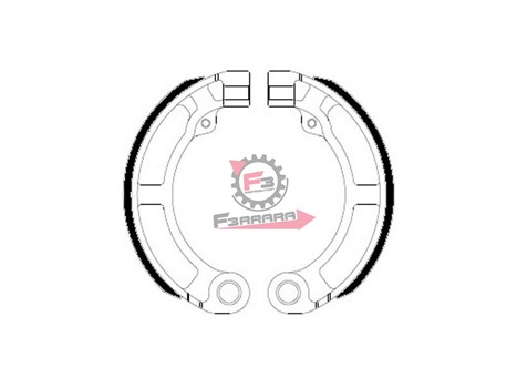 GANASCE FRENO VESPA 50 R POST.(SR)
