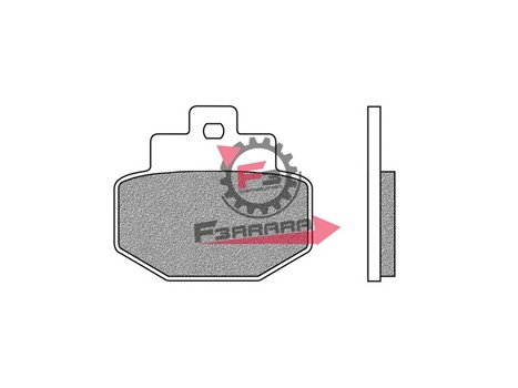 PASTIGLIE FRENO SCOOTER FD0298 (SR)