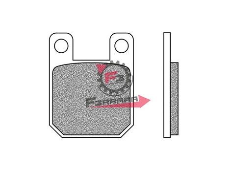 PASTIGLIE FRENO SCOOTER FD0094 (SR)