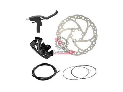 KIT FRENO DISCO POSTERIORE 160 NERO