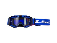 OCCHIALI AURA NERO BLU CON VISIERA