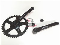GUARNITURA CTB 42T 7/8V ACCIAIO NERA