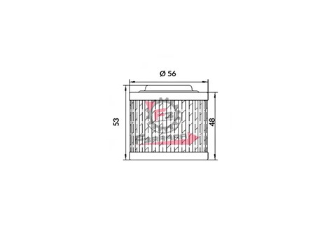 FILTRO OLIO HF151 - COF051 HOKIO