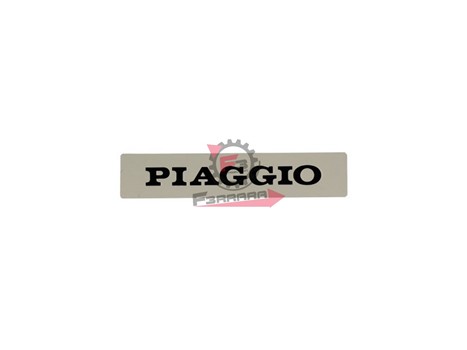 TARGHETTA -PIAGGIO- MASCHERINA PK 50