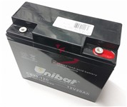 BATTERIA 12V 20AH UNIBAT CB20-12C
